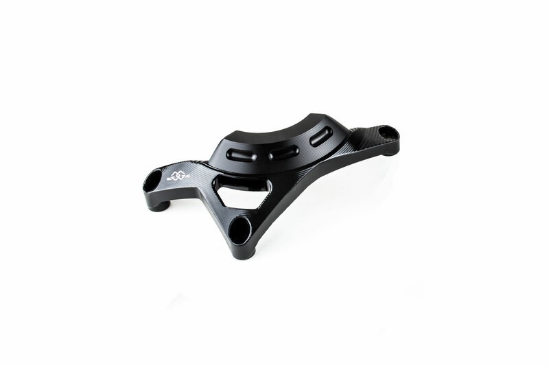 Couvre-carter gauche GILLES noir pour moto Suzuki GSX-R1000