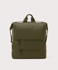  NEW Dagne Dover Indi Neoprene Diaper Backpack Large - Dark Moss MSRP 230