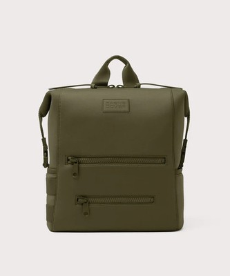  *NWT Dagne Dover Indi Neoprene Diaper Backpack Size Large -Dark Moss MSRP $250