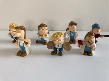 Vintage Lyons Tetley Tea Folk People Figures Band x 7 - From 1994
