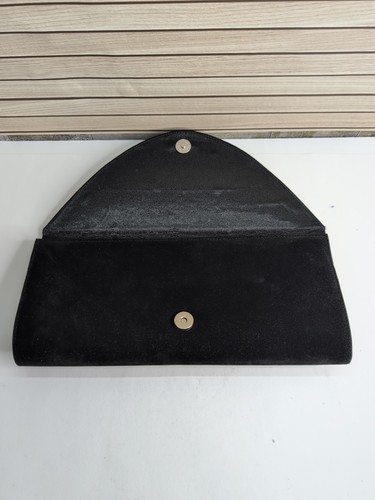Black Stone Studded Purse Velvet - Picture 10 of 14