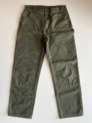 Vintage Carhartt B136 MOS Double Knee Carpenter Pants Tag Size