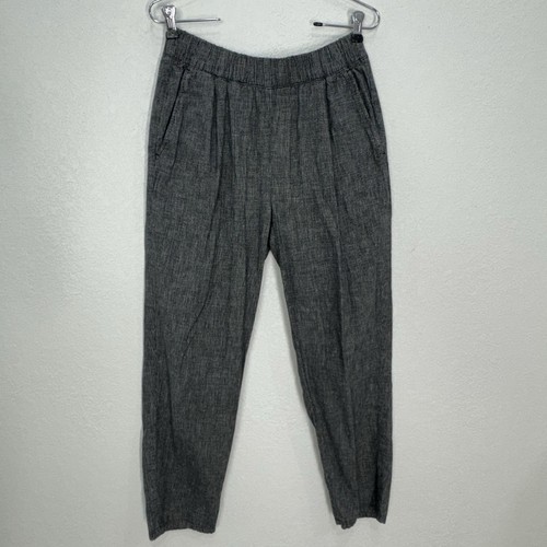Pantalones Eileen Fisher Gris Pull On Missy Para Mujer Talla XS Informales Excelente O Algodón - Imagen 6 de 16