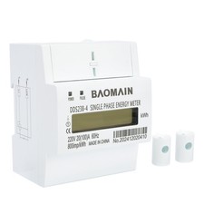 ENERGY METER Single Phase DIN-Rail Type Kilowatt Hour kwh 220V 60Hz BAOMAIN