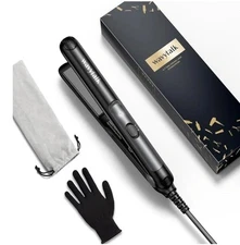 Wavytalk Pro Mini Temperature Adjustable Hair Straightener - 0.7 Inch Small F...