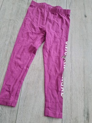 Leggings mit Glitzer Unicorn ~ lila Gr. 104