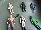 Vintage Star Wars Figure Lot – Luke Hoth, TIE Pilot, Greedo, 8D8, Rancor Keeper