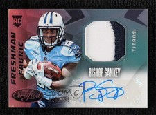 2014 Certified Freshman Fabric Mirror Signatures 520/699 Bishop Sankey Auto 0a3
