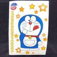 Doraemon Notebook Strawberry Cones B5 32 Pages Colorful Illustration Used