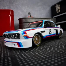 Mattel Hot Wheels Elite 64 1975 BMW 3.0 CSL Race NEW in Clamshell #18 RARE**
