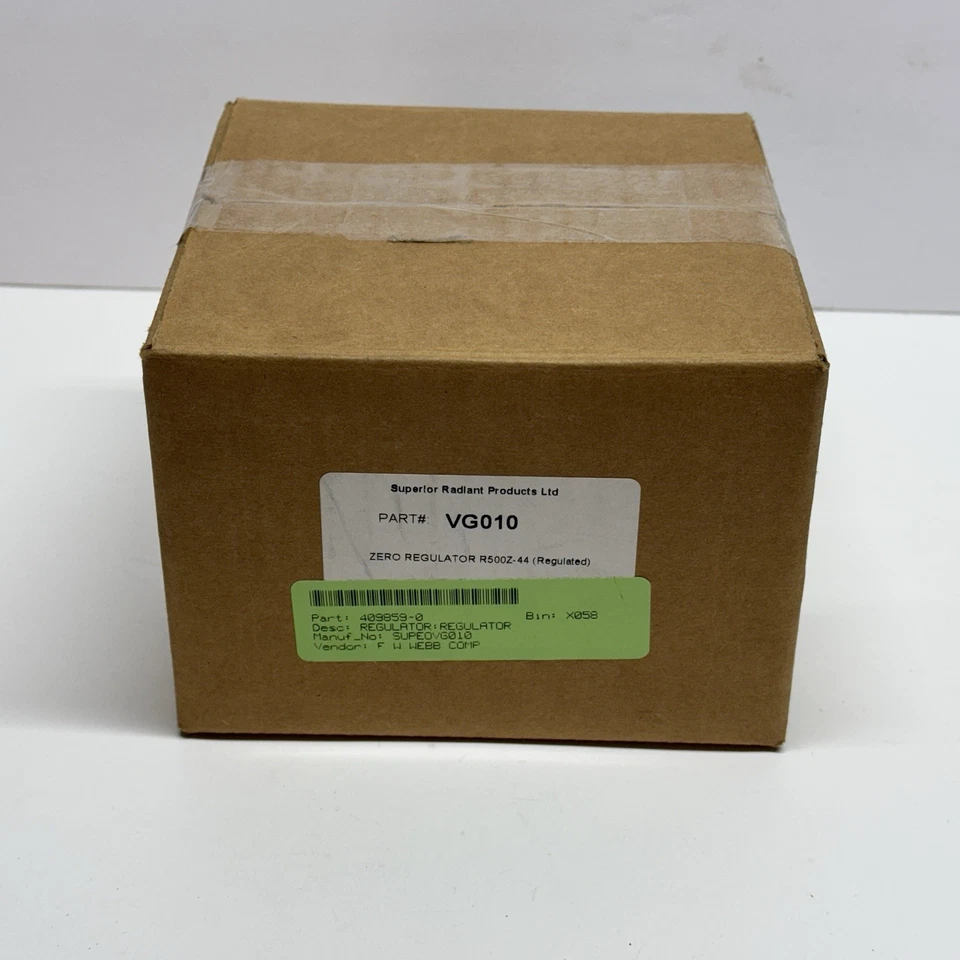 Superior Radiant VG010 GAS REGULATOR**SALE** Free Shipping - Image 4 of 4