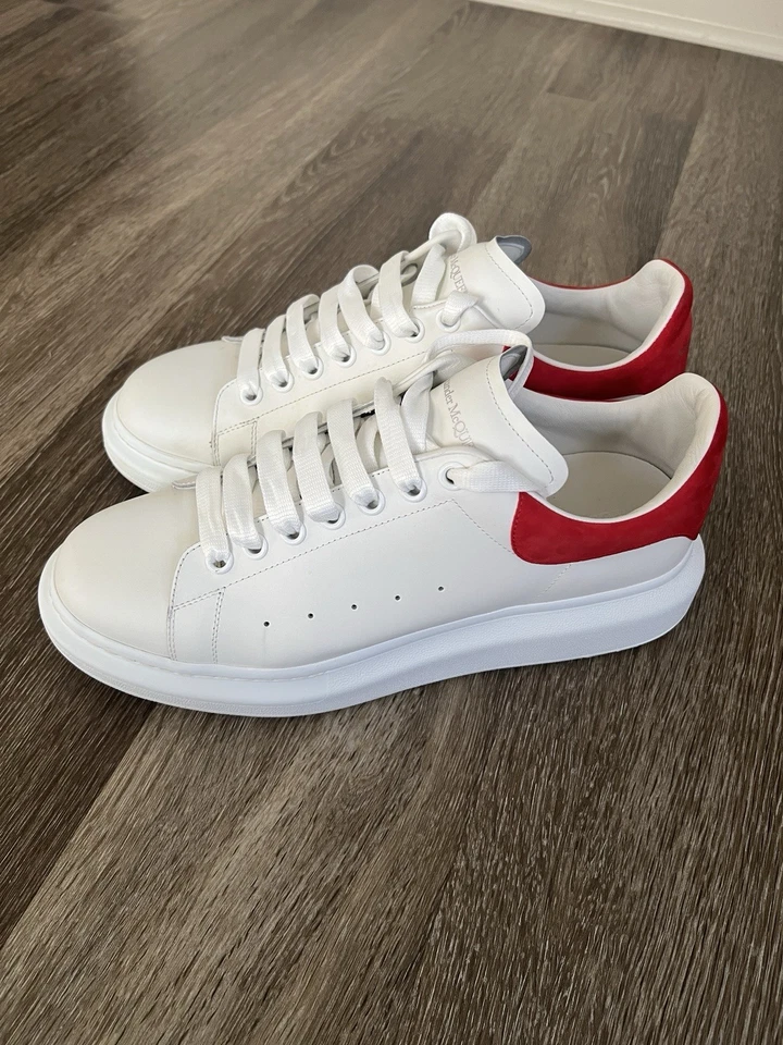 Alexander McQueen Blanco/Rojo Talla 44.5/11.5US - Usado Foto 4 de 4