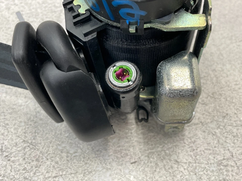 Cinturón de seguridad delantero izquierdo Lotus Evora 2010-2014 retractor negro 1612 OEM Foto 3 de 4