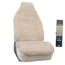 Aegis Cover Premium Sheepskin Car Seat Cover Australian Merino, Easy CS-Sand