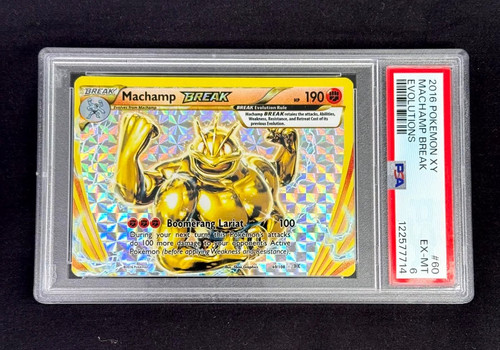 Machamp BREAK graded PSA 6 for sale on eBay