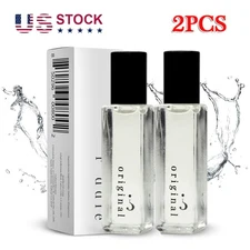 2X Riddle Oil Original Roll On Subtle Pheromone Perfume Amber & Musk Mini Rolle
