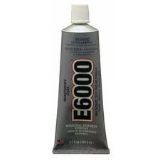 Eclectic Products 220011 Adhesive, E6000 High Viscosity Series, Clear, 3.7 Oz,
