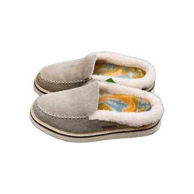 Sanuk X Grateful Dead Cozy Slipper Women's Size 7 Corduroy Slip-on New Beige 