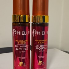 Mielle Pomegranate Honey Curl Defining Mousse Hold 7.5 fl oz Lot of 2