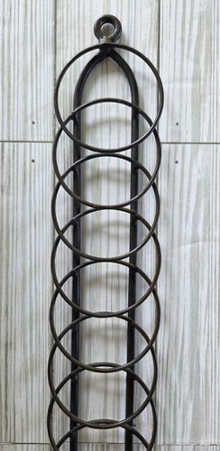 Wall Mount Mail/Card Organizer Holder Circle Rack Metal 23" x 3" 14 Slots - Picture 4 of 10