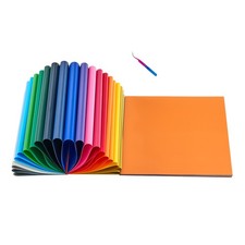 Uimoso Heat Transfer Vinyl Bundle 50 Sheets 12 x 12 Inch Multicolor for DIY