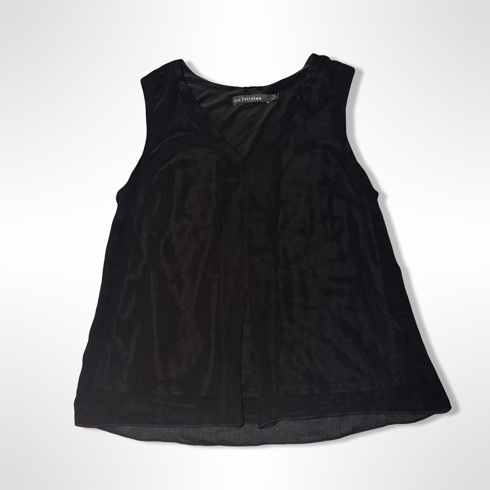 IRIS SETLAKWE Double Layer V-neck Sleeveless Top … - image 5