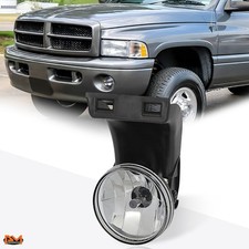 For 99-02 Dodge Ram 1500/2500/3500 OE Style Front Bumper Fog Light/Lamp Left LH