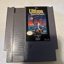 Ultima: Quest of the Avatar Nintendo NES Game Cartridge Tested Working