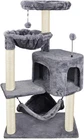 Cat Tree Tower with Cat Condo & Big Hammock Activity Center Large Playing House