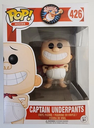 Funko Pop! Movies Captain Underpants #426 Vaulted