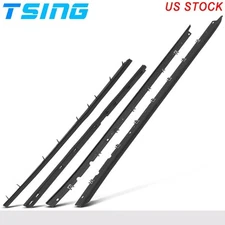 4x Window Sweep Weatherstrip Felt Seal Kit for Chevrolet Corvette 1990-96 KG2075