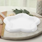 Flower Shape Ceramic Storage Plate Photo Prop Flower Ceramic Plate Jewelry Dish
