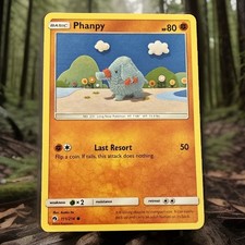 Phanpy 111/214 Sm-Lost Thunder Regular Pokemon 2018 on eBay