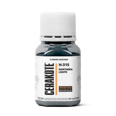 #ad Cerakote H Series Oven Cure H 315P Northern Lights Ceramic Coating 16oz Part B $64.56