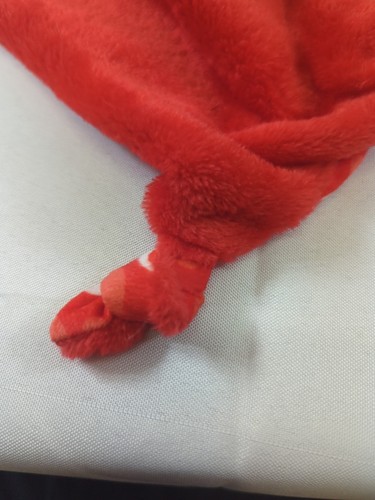 Disney Baby Mickey Mouse Lovey Plush Security Blanket Red Soft New With Tags - Picture 7 of 8