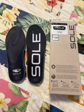 SOLE Active Thick Orthopedic Insoles M 5 /W 7 New