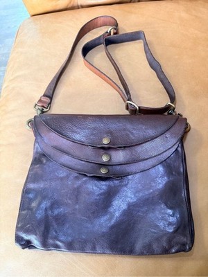 Campomaggi Roma crossbody leather bag