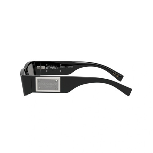 Dolce & Gabbana Sunglasses DG4444 501-87 55mm Black / Dark Grey Lens - Picture 3 of 3