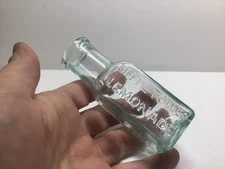 Antique Eiffel Tower Lemonade Bottle.