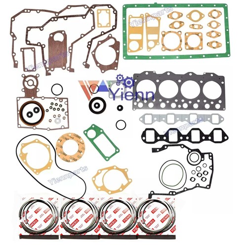 New Piston Ring Overhaul Gasket Kit For Cummins QSB3.3 B3.3 B3.3T EngineParts - Picture 2 of 2