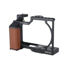 Niceyrig Camera Cage for Sigma FP Camera Brown Anti-scratch