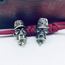 Brass Bead Parachute Cord Knife Lanyard Pendant EDC DIY Accessories