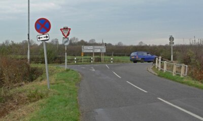 Photo 6x4 Junction with the B4114 Sapcote Turn left along Leicester Road  c2007