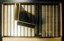 18 gauge 3/8" Narrow Crown Staples 5000/bx Galvanized Chisel Point 1-1/2" long