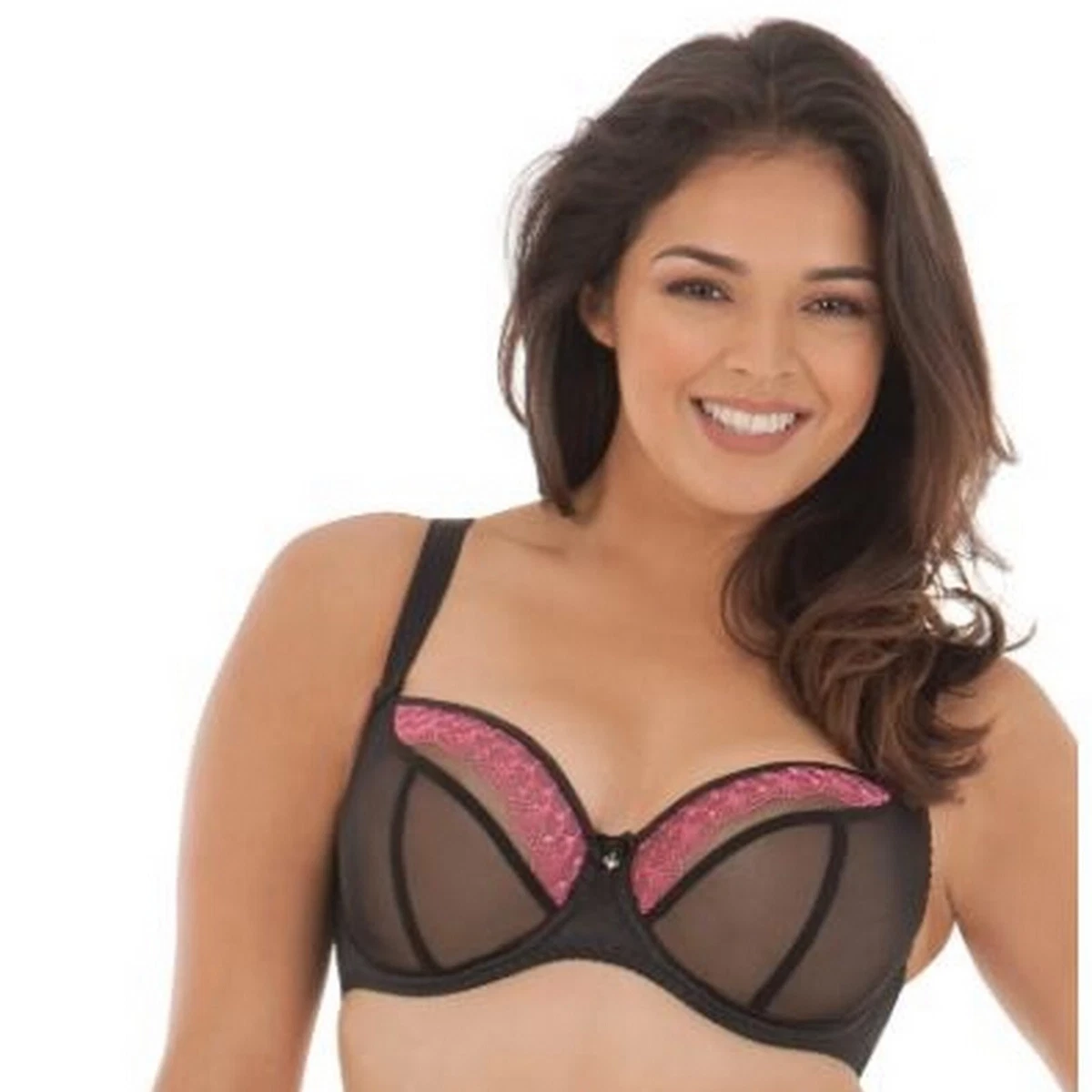 Soutien-gorge Balconnet Curvy Kate Florence - Noir - Taille 95E - Armature - Neuf Avec étiquettes