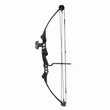 SAS Siege 55 lb 29" Compound Target Bow Hunting w/ 5-Spot Paper Target