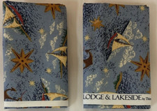 Lodge Lakeside Fat Quarters By Thimbleberries 2008 For RJR Fabrics Lot Of 2