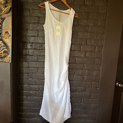 bec and bridge black linen dress LEIA DRAPE MAXI DRESS main image 1