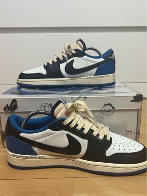 Nike Travis Scott Fragmen Jordan 1 low DM7866 140 size 7.5/25.5cm 
