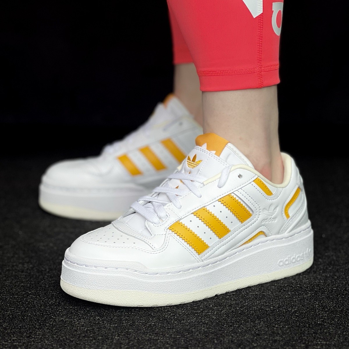 【7/13まで】adidas FORUM XLG W WHITE アディダス adidas FORUM XLG W FOOTWEAR WHITE/FOOTWEAR WHITE/CRYSTAL